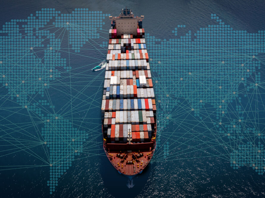 importação e exportação de produtos químicos navio